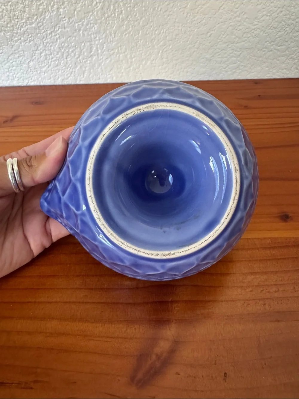 Anthropologie Ceramic Citrus Reamer in Periwinkle Blue